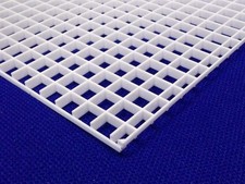 1/2 Inch 12mm White Grid Divider Egg Crate Louvre 23.5x11.5 Inch Aquarium AZM