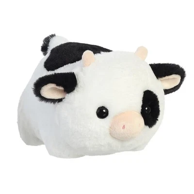 Aurora, 33555, Spudsters Tutie Cow 10In, Soft Toy, White & Black