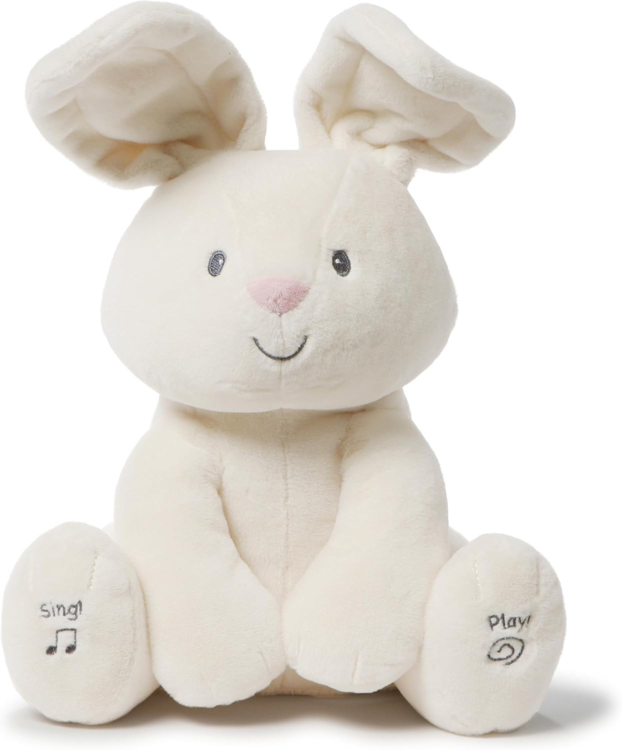 GUND Baby Flora The Bunny Animated Plush, Singing Stuffed An
