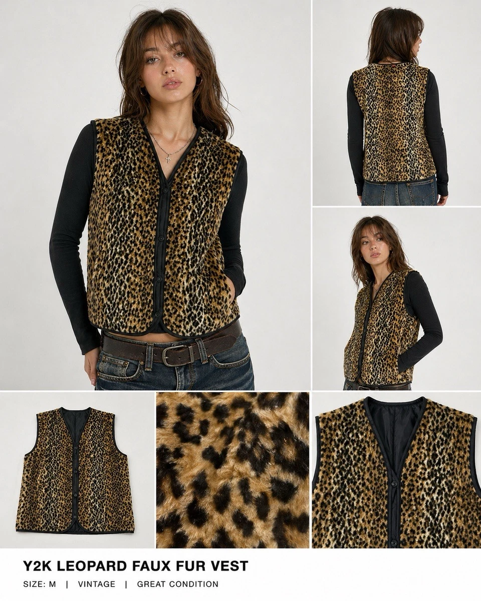 Leopard Black Vintage Coats, Jackets & Vests for Women for sale - eBay