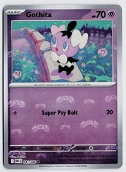 Gothita (Master Ball Pattern) 041/086 - White Flare