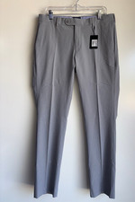 NWT Peter Millar Crown Crafted Surge Tailored Fit Pants Size 36x30 Gray