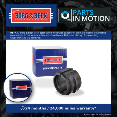 CV Anti Roll Bar Bush Rear Left or Right BSK33163 Borg & Beck Suspension Quality