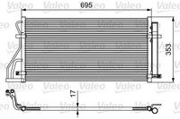 Valeo 814488 Kondensator, Klimaanlage FüR KIA