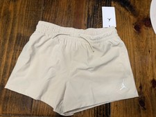 Jordan Girls Essentials Woven Short Legend Light Brown 45f516-xae Size L