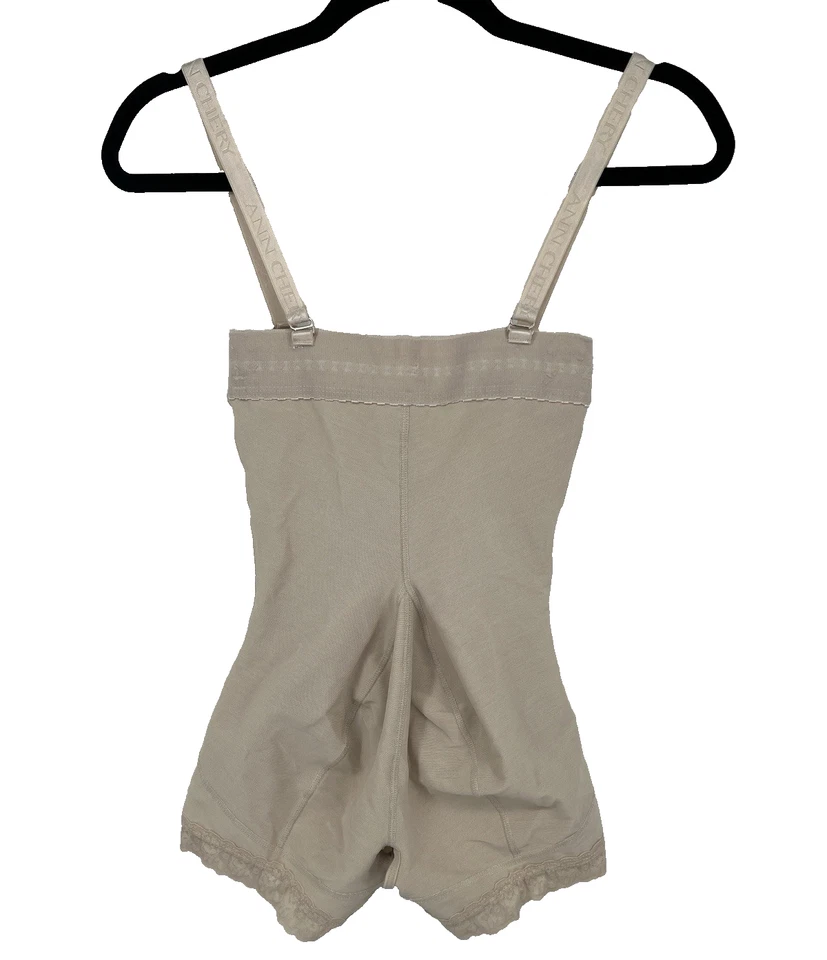 Ann Chery Pequeño Faja Prendas moldeadoras Body Desnudo Beige Cremallera Cintura Entrenador Colombia Foto 2 de 4