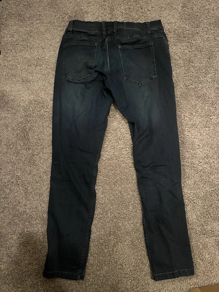Mugsy Fulton Dark Wash Denim Jeans 33x32 - Image 3 of 4