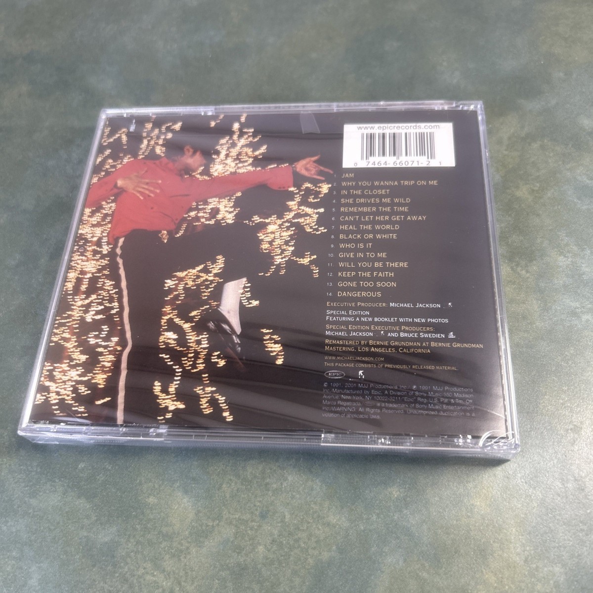 Dangerous [Special Edition] [Remaster] by Michael Jackson (CD, Oct