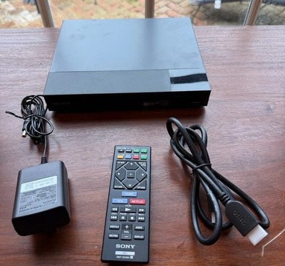 SONY BDP-S3700 BLU-RAY DVD PLAYER W/ REMOTE, POWER SUPPLY & BOX