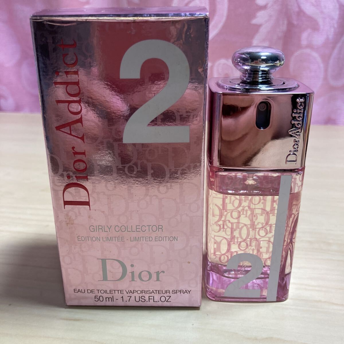 Dior Addict 2 Girly collector 50ml Limited Edition 1.7 oz Toilette