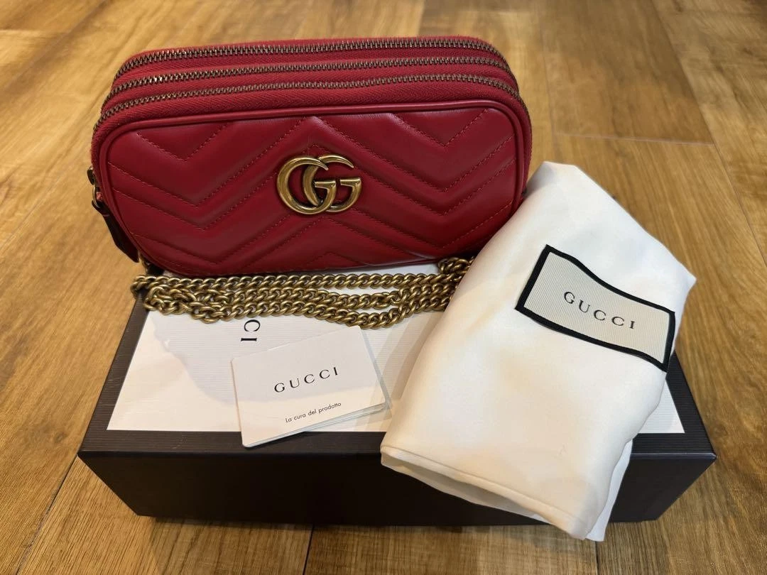 Gucci Gg Marmont Sac à Bandoulière Cuir Luxe Sac à Main Mode Accessoire Créateur