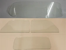 Clear Glass for 1937 1938 Chevy Pickup Truck Windshield Door Back Window Set