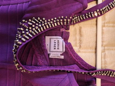 herve leger bandage dress medium