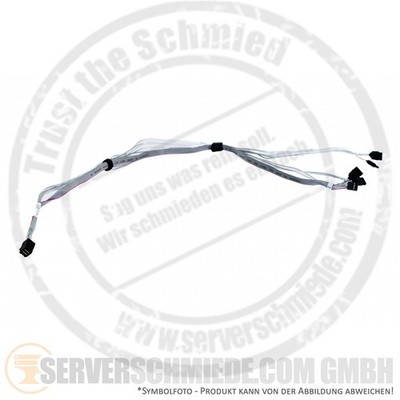 Supermicro 75cm SAS Kabel Internal Reverse Breakout Cross-Over 4x SATA + 1x 8pin