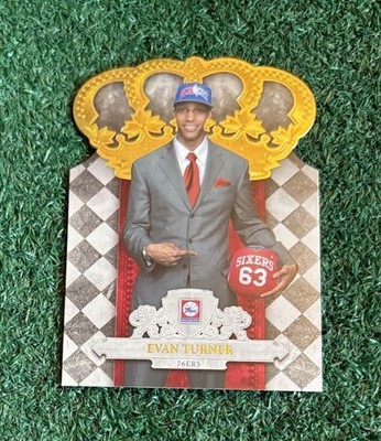 EVAN TURNER  OHIO STATE - 2010 PANINI CROWN ROYALE NATIONAL VIP PROMO CARD #VIP6