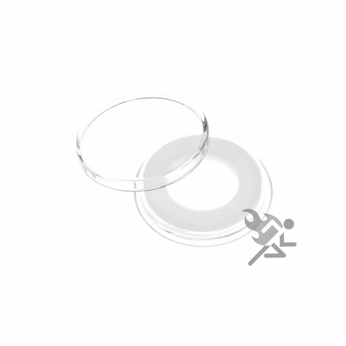 Capsule per monete aquila oro 1/10 oz, portatori Air-Tite anello bianco 16 mm, confezione da 25 - Foto 1 di 2