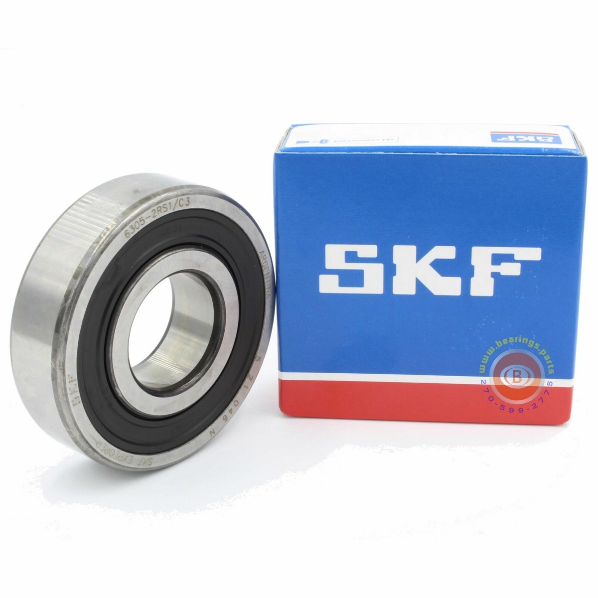 SKF Rillenkugellager 6305-2RS1 : : Gewerbe, Industrie & Wissenschaft SKF Rillenkugellager 6305-2RS1 : : Gewerbe, Industrie & Wissenschaft