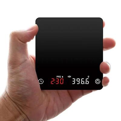 Mini Kaffeewaage mit Timer USB kleine Lebensmittelwaage für Barista Küche Haushalt
