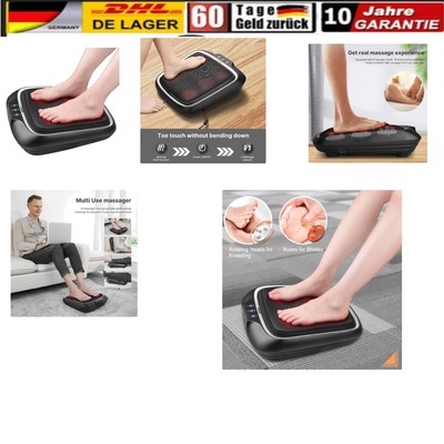 RENPHO Fußmassagegerät mit Wärme, Shiatsu Elektrisches Fußmassagegerät Einste...