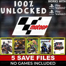 MotoGP Moto GP 2 3 4 07 All Bikes Unlocked Unlocked PS2 PS3 Memory Card USB