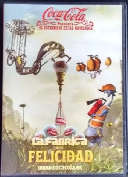DVD Coca-Cola. La fabrica de la felicidad