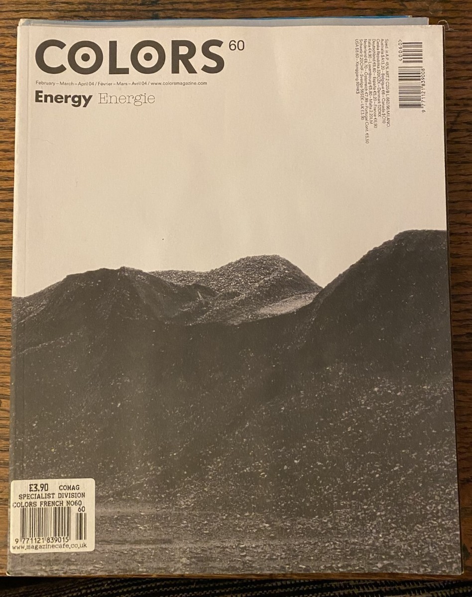 Benetton Colors Magazine 6 Issues: #22, #45, #50, #53, #57