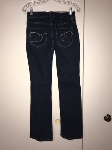 Chico's Platinum Women's Blue Dark Wash Denim Jeans Size 00 - Picture 3 of 3
