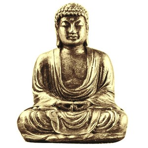 Buddha Statue Sculpture Meditating Antique Style Home Decor