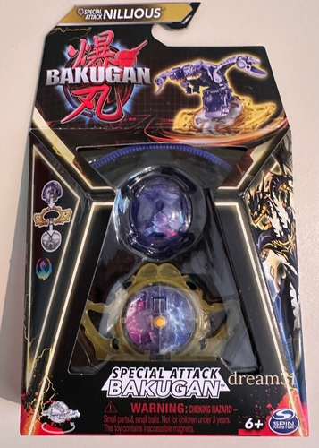 NIB Bakugan Special Attack Nillious Figure Pack Action Figure Toy