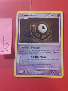 2008 Pokemon Diamond and Pearl Legends Awakened #78 Unown U, UC, NF/H, cd6