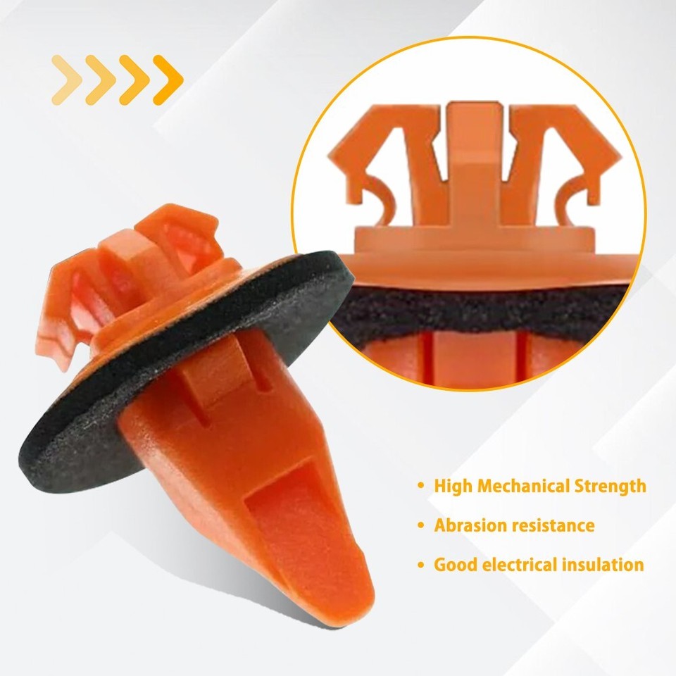 100PCS Fender Flare Retainer Clips for 20082016 Toyota 4Runner