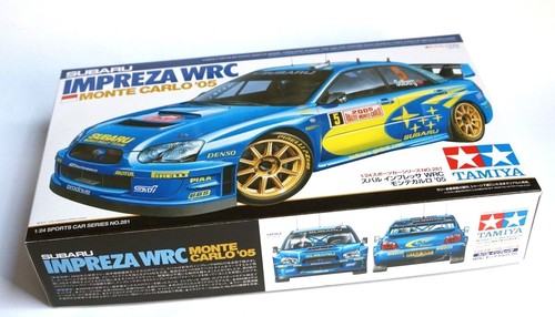 TAMIYA 1/24 Subaru Impreza WRC Monte Carlo '05 #24281 scale model kit - Picture 2 of 12