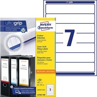 Avery Zweckform L4760-100 OrdnerrüCken Etiketten (A4, 700 RüCkenschilder, Schmal