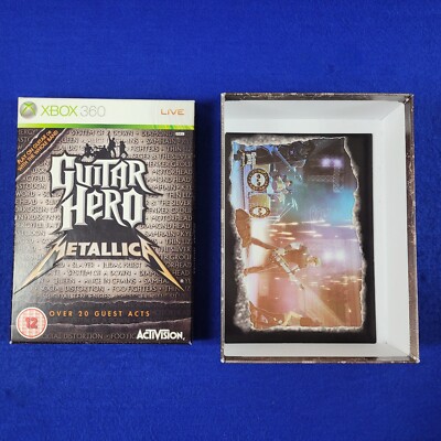 GUITAR HERO METALLICA Special Edition BOX & ARTCARDS ONLY! NO GAME