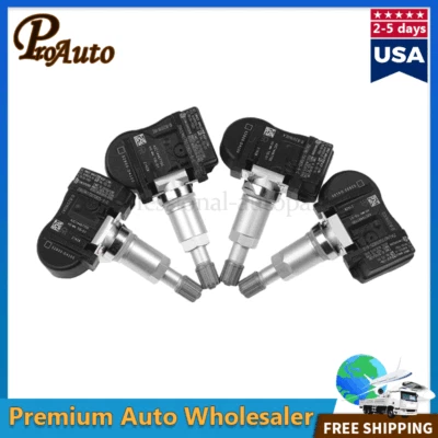 4PCS TPMS Tire Pressure Monitoring Sensor 433MHz 52933-D4100 For Hyundai KIA - Image 1 of 4