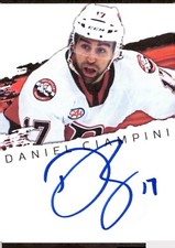 Daniel Ciampini - Signed Custom 2.5'' x 3.5'' Belleville Senators Photo Card