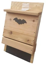 Large Single Chamber Cedar Bat House, 22", Bird Houses by Mark, Made in USA