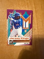 2025 Donruss Baseball - Luisangel Acuna - Purple Jersey Kings Relic #d 10/49