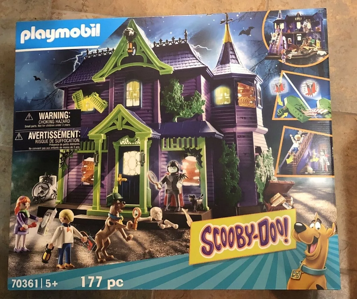 Playmobil Playland: 'Scooby-DOO!' Adventure in the Mystery Mansion