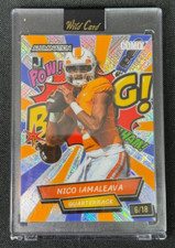 Nico Iamaleava Alumination /18 Comix 2024 Wild Card Football #AC-NI UCLA Bruins