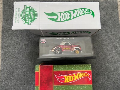 41 Willys Gasser Red Line Club Christmas Holiday Hot Wheels | eBay