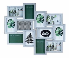 Bilderrahmen 12 Fotos Fotogalerie Glas Fotocollage Collage Galerie Fotorahmen