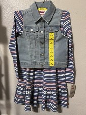 Levi s Youth Dress And Denim Vest Set