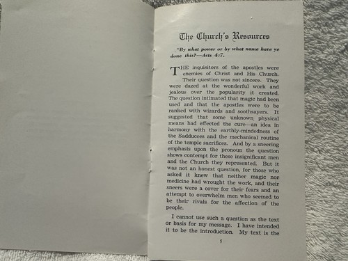 York, PA - St. Matthew’s Lutheran Church 5 Sermon Tracts 1941-1942 - Picture 8 of 23