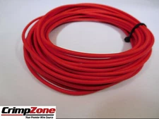 RED 20 GAUGE TXL AUTOMOTIVE WIRE  HIGH TEMPERATURE  COPPER  USA  - 25 FEET