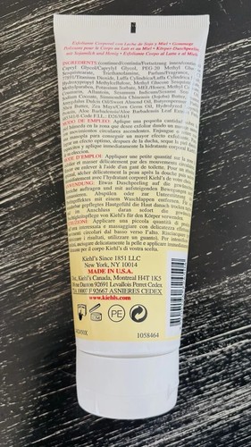 Kiehl's Creme de Corps Soy Milk and Honey Body Polish 200ml Discontinued - Picture 4 of 4
