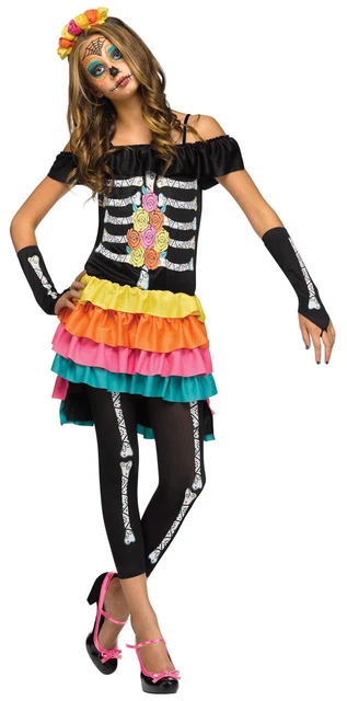 Fun World Day of the Dead Costumes for Girls