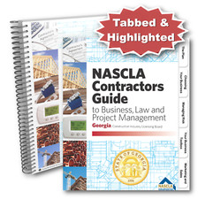 Pre-Tabbed & Highlighted NASCLA Georgia Const...