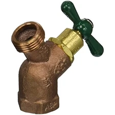 ARROWHEAD BRASS & PLUMBING 363LF 3/4" Female Iron Pipe x 3/4" Hose Connection,