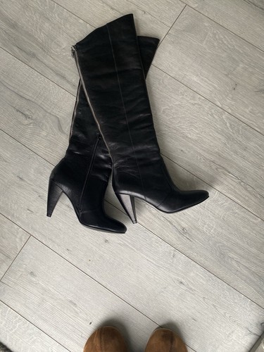 Bertie High Heel Over/on Knee Boots - Picture 4 of 6